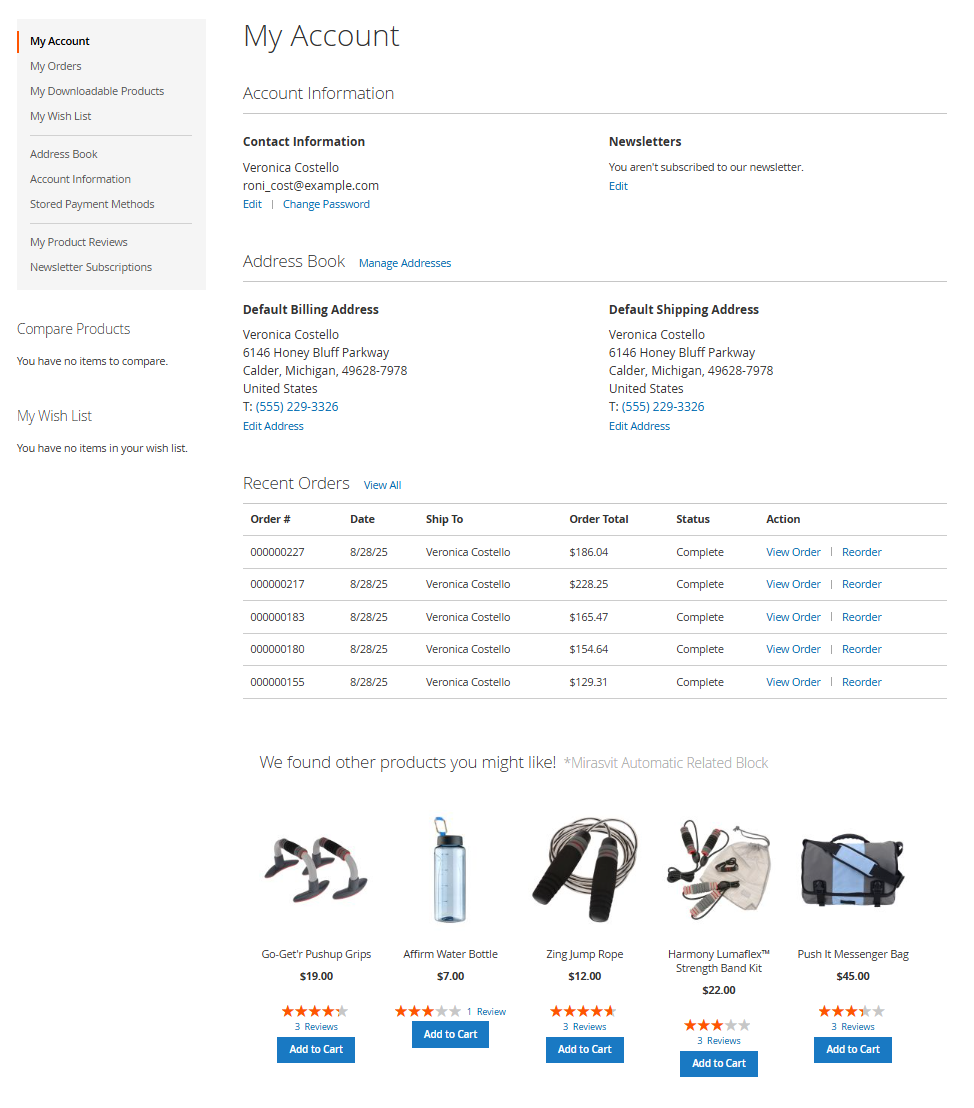 Also Bought Rule Example