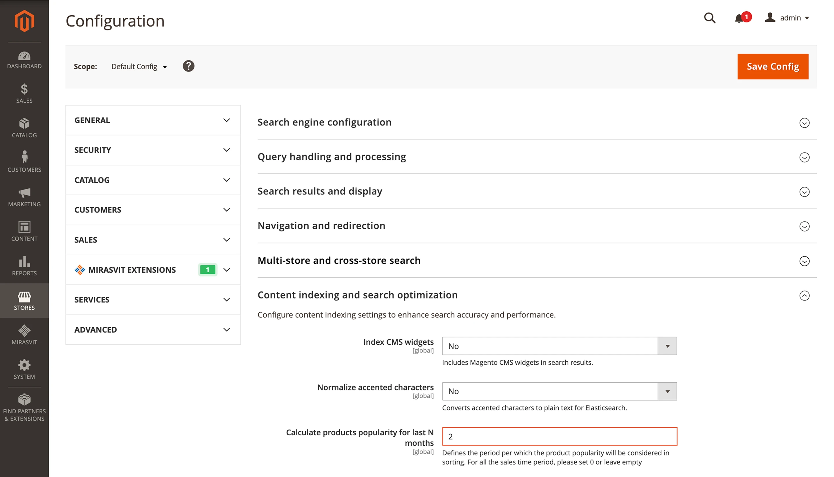 Configurable timeframe for product popularity calculation