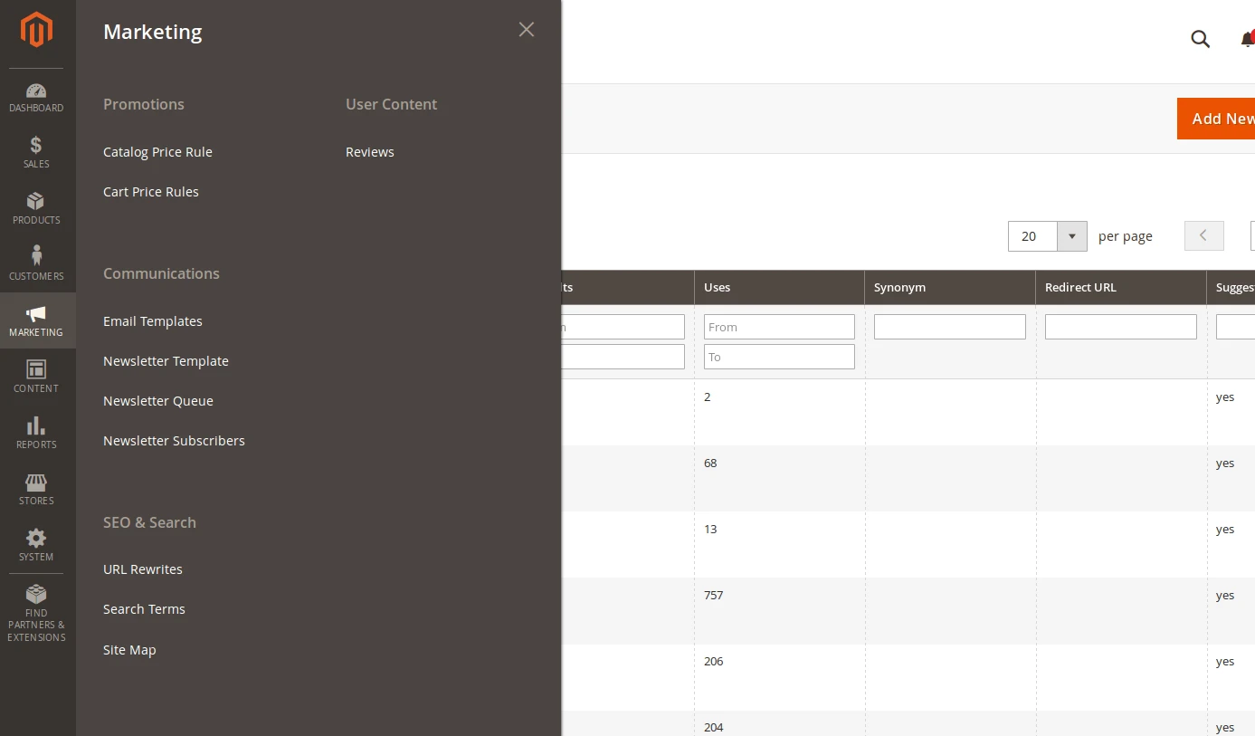 url rewrite in magento2