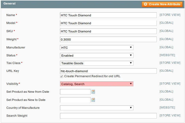 magento search no results