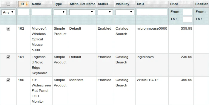 Related Products Magento