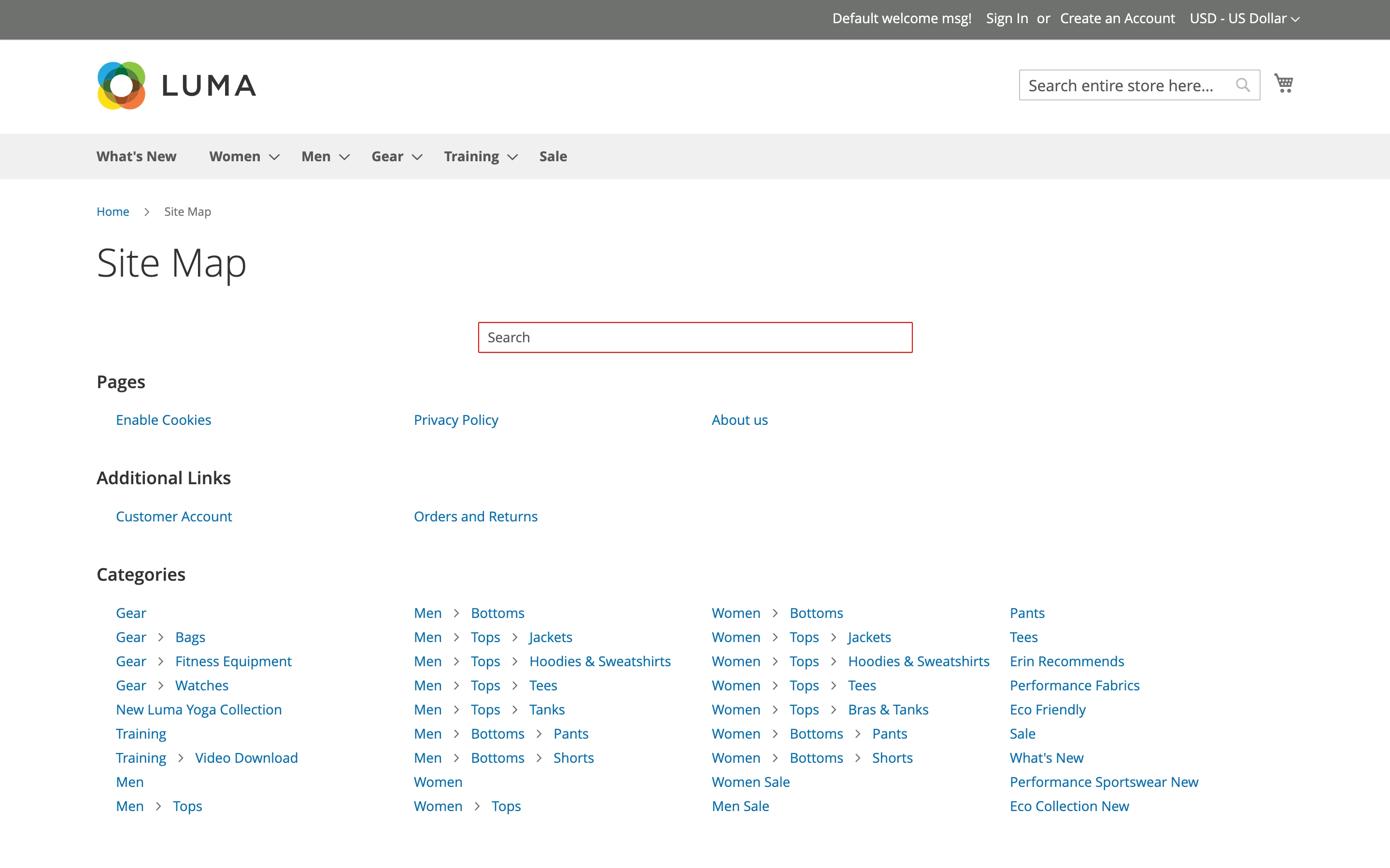Ability to Control the Visibility of the Search Field