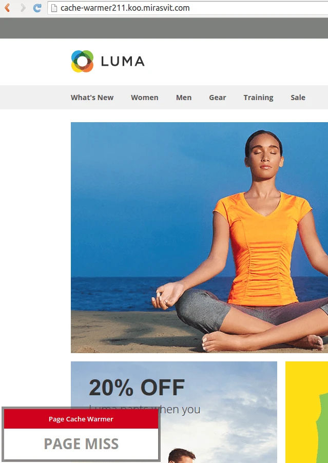 Page is out of cache