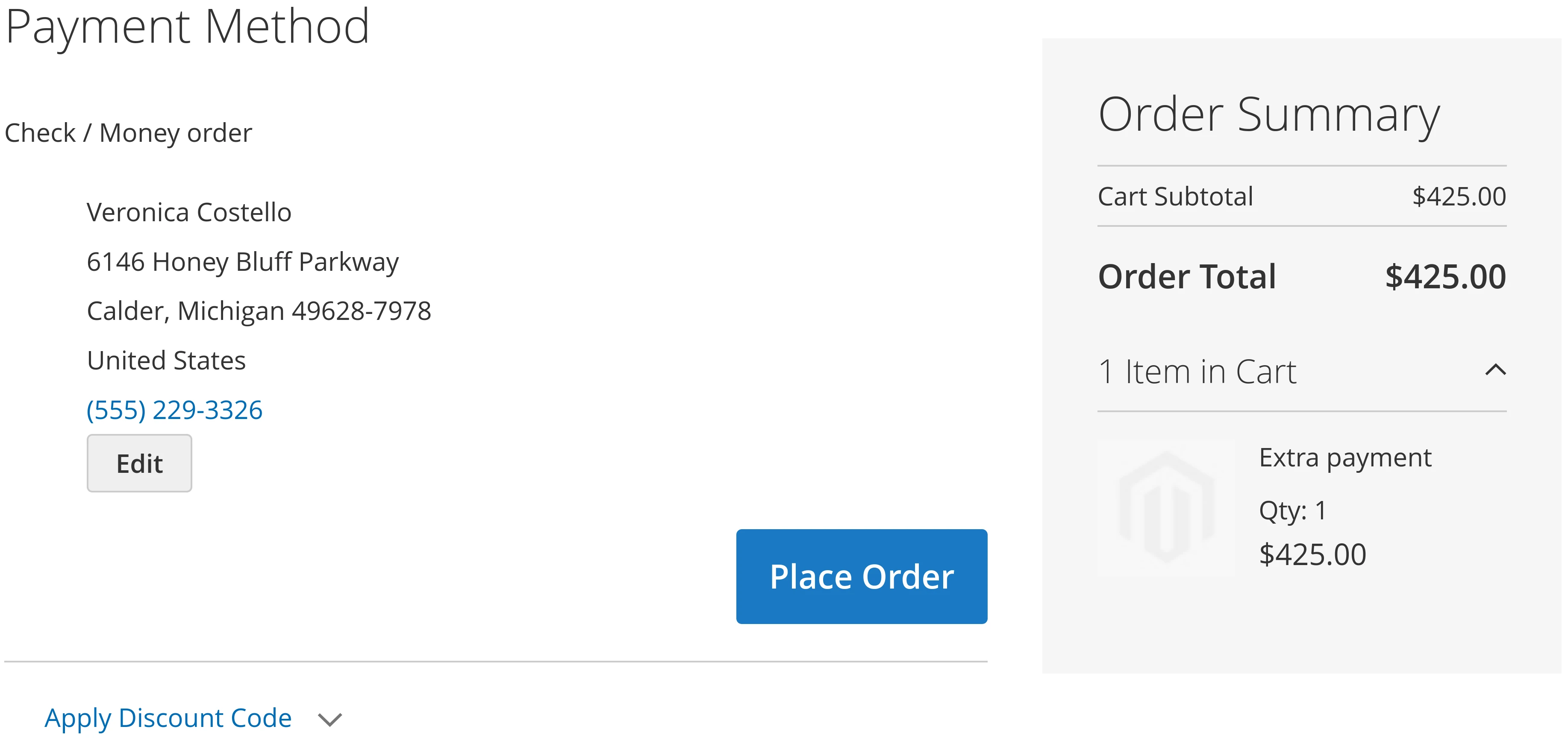 extra-payment-payment-method