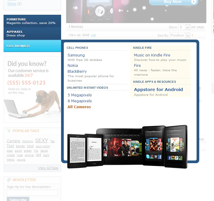 Side Menu - Menu Manager Pro