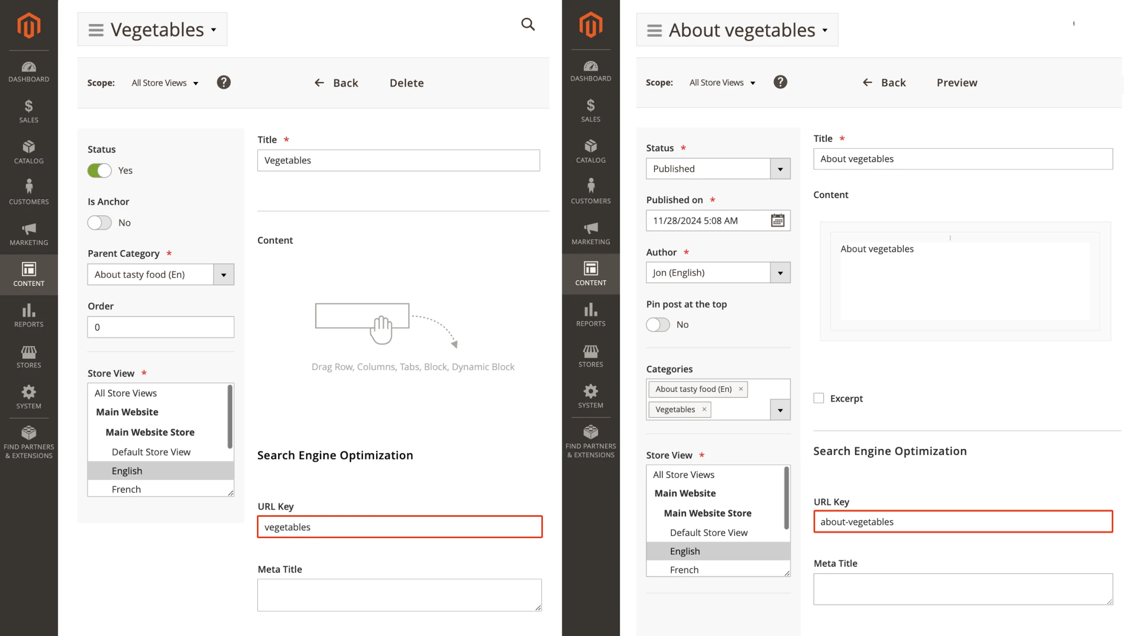 Configuring Post Metadata