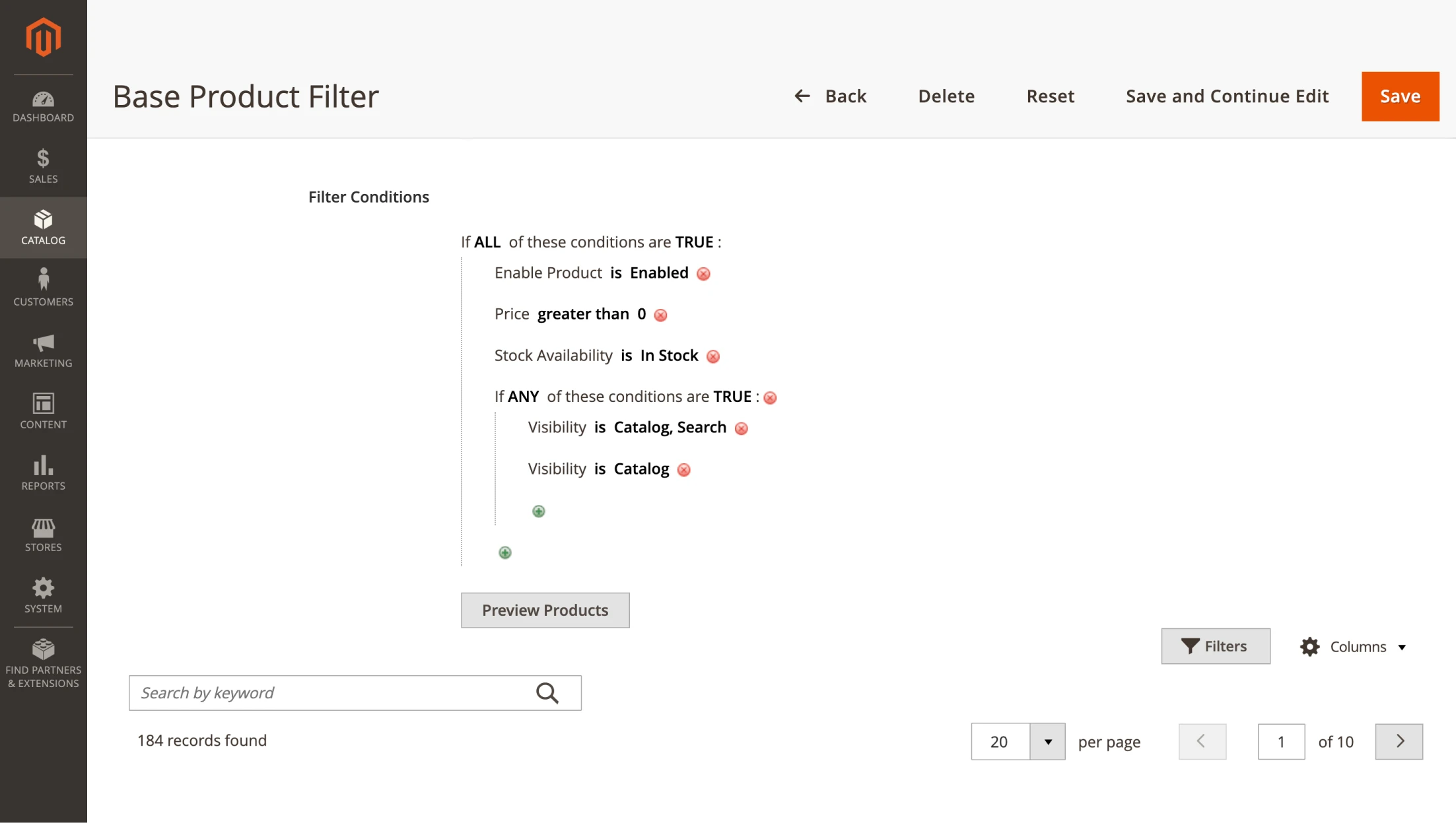 How to Create New Filter for Feed