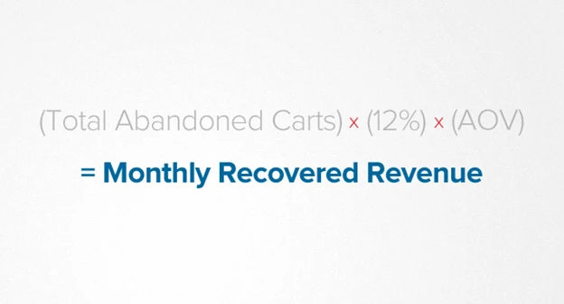 Image 2.3. Monthly Recovered Revenue Formula (Source: kissmetrics.com)
