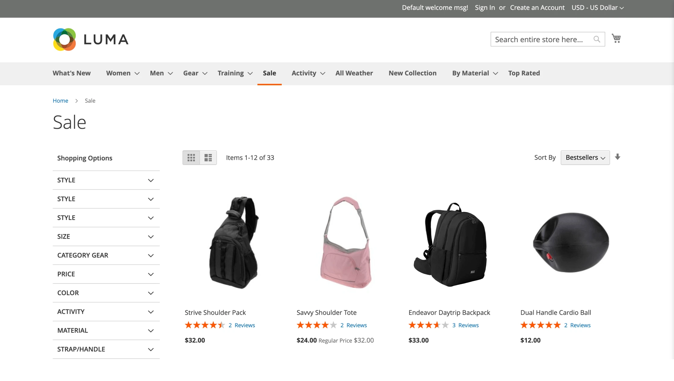 Mirasvit example for dynamic categories