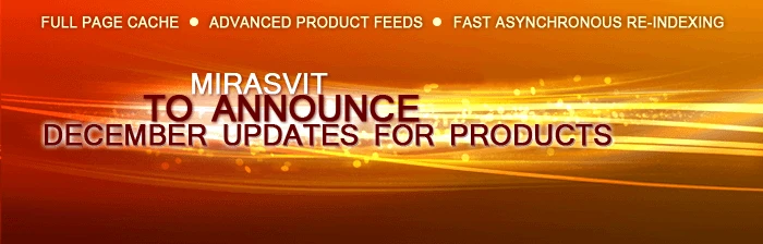 Mirasvit to announce December updates for products