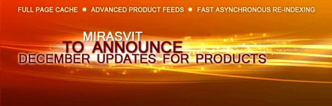 Mirasvit to announce December updates for products