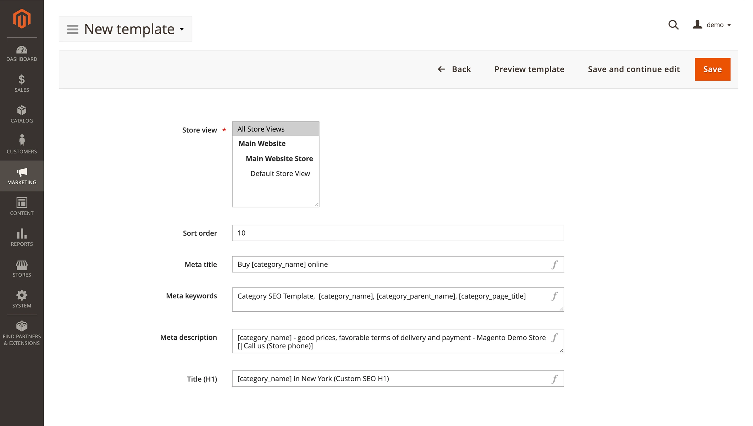 Mirasvit variable examples