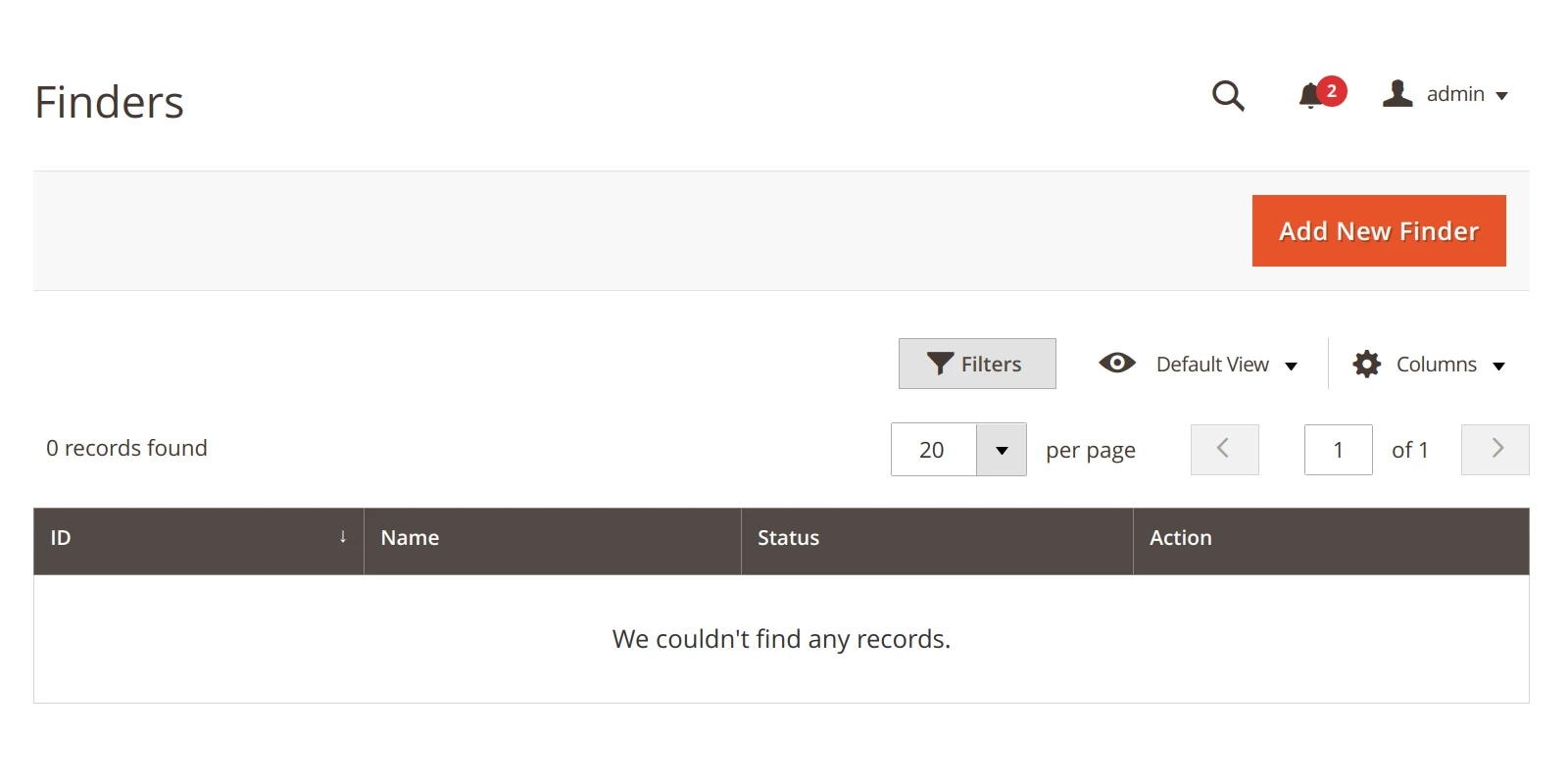 Adding a new product finder block in Magento 2 Product Finder module