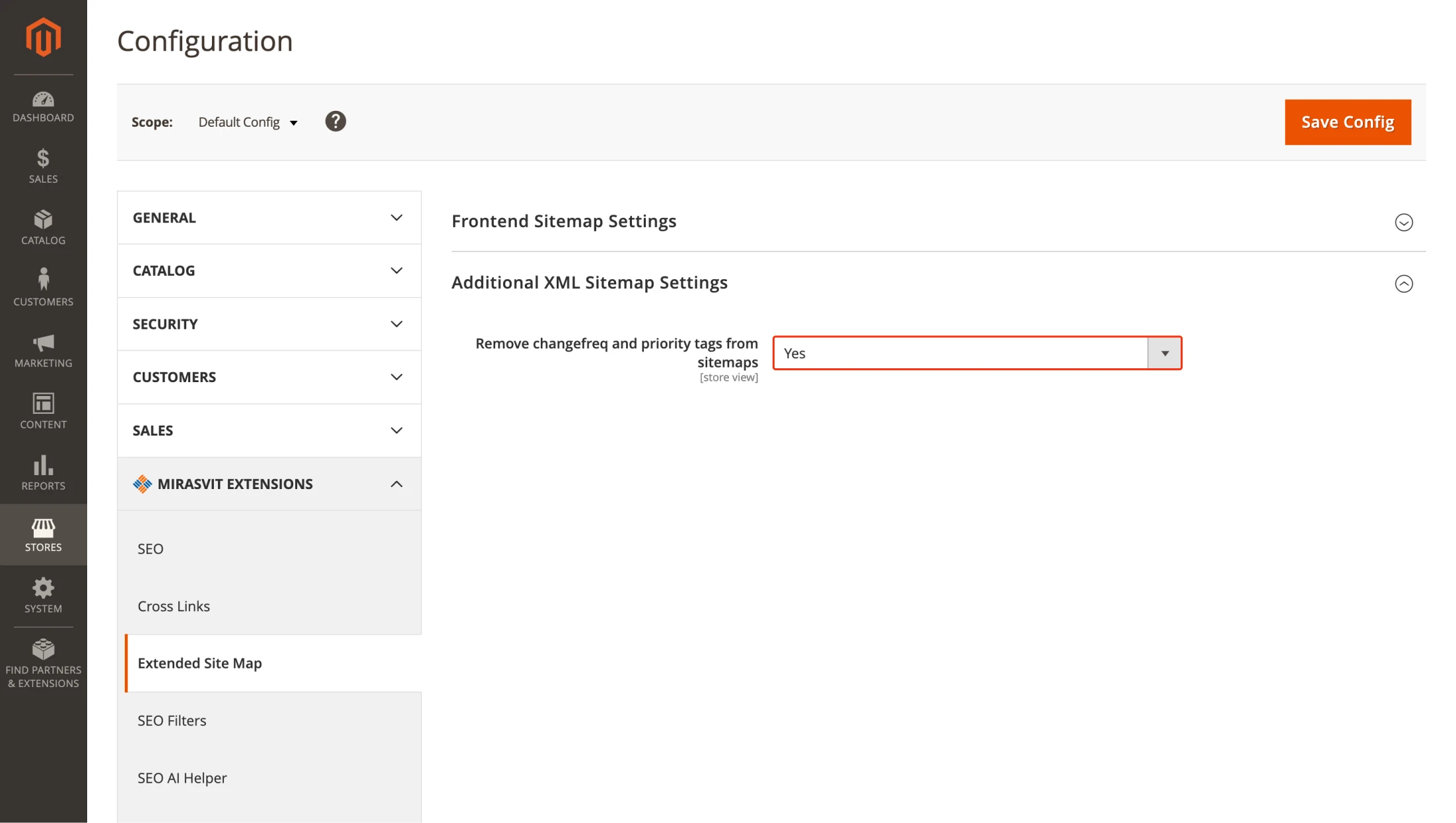 remove changefreq and priority tags from sitemaps