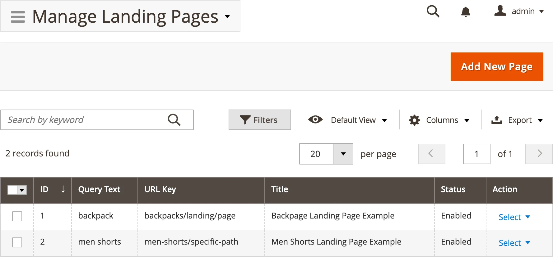 elastic search magento 2